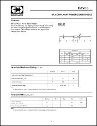 Click here to download BZV85/C150 Datasheet