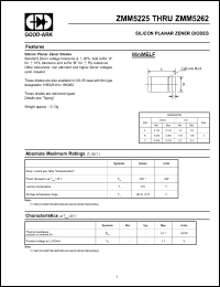 Click here to download ZMM5243 Datasheet