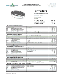 Click here to download GPTG2072 Datasheet