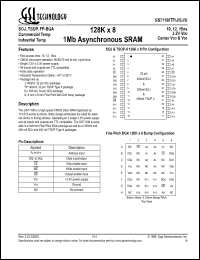 Click here to download GS71108U-12I Datasheet