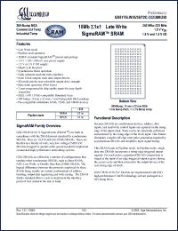 Click here to download GS8170LW18C-300 Datasheet