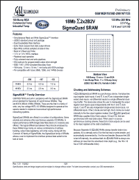 Click here to download GS818QV36D-333 Datasheet