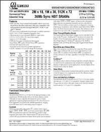 Click here to download GS8324Z18C-133 Datasheet