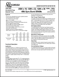 Click here to download GS840E36B-166I Datasheet