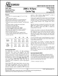 Click here to download GS841E18AB-100I Datasheet