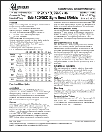 Click here to download GS88236AD-150I Datasheet