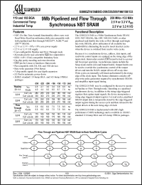 Click here to download GS882Z36BB-166 Datasheet