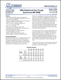 Click here to download GS8321Z18GE-166V Datasheet