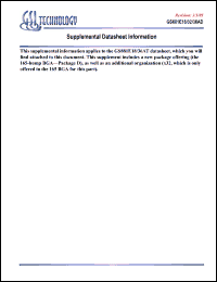 Click here to download GS881E18AT-166IT Datasheet