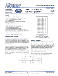 Click here to download GS8170LW72AGC-300I Datasheet