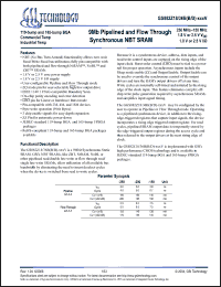 Click here to download GS882Z18BD-200V Datasheet