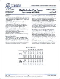 Click here to download GS8322Z18E-200IT Datasheet