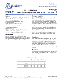 Click here to download GS8150V18AGB-357I Datasheet