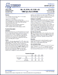 Click here to download GS8160F36BT-7.5V Datasheet