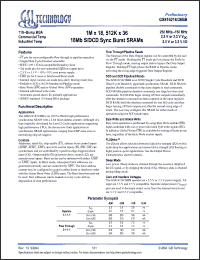 Click here to download GS816218BB-250 Datasheet