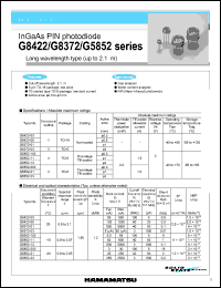 Click here to download G5852-11 Datasheet