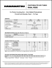 Click here to download R585 Datasheet