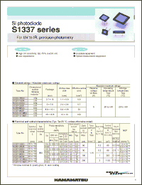 Click here to download S1337-1010BQ Datasheet