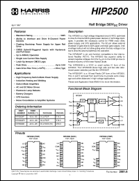 Click here to download HIP2500IB Datasheet