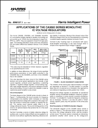 Click here to download CA3085A Datasheet