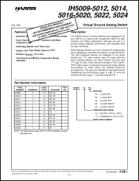 Click here to download IH5010CPD Datasheet