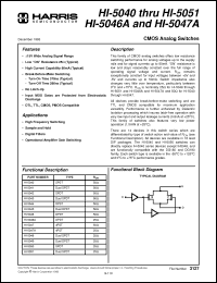 Click here to download HI1-5042-7 Datasheet