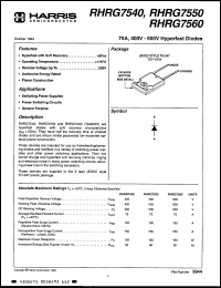 Click here to download RHRG7540 Datasheet