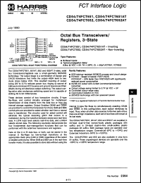 Click here to download CD74FCT651M Datasheet