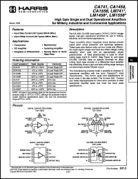 Click here to download LM1458AH Datasheet