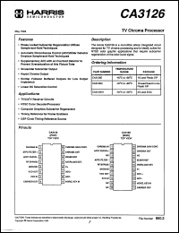 Click here to download CA3126M196 Datasheet