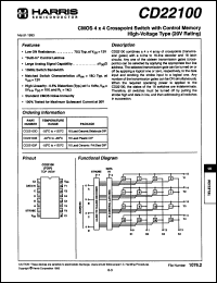 Click here to download CD22100D Datasheet