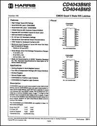 Click here to download CD4044BFX Datasheet