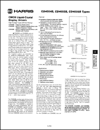 Click here to download CD4056BFX Datasheet