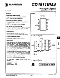 Click here to download CD4511BEX Datasheet