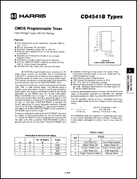 Click here to download CD4541BD Datasheet