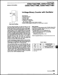 Click here to download CD74AC7060EX98 Datasheet