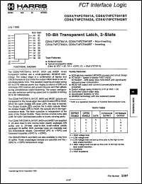 Click here to download CD54FCT842AM96 Datasheet