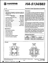 Click here to download HA1-5134-2 Datasheet