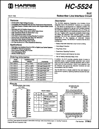 Click here to download HC1-5524-5 Datasheet