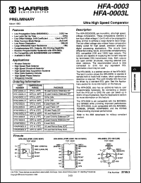 Click here to download HFA2-0003L9 Datasheet