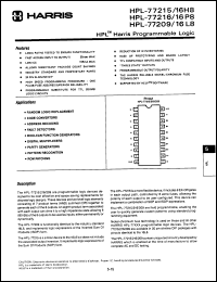 Click here to download HPL1-77215-8 Datasheet