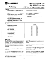 Click here to download HPL3-77317-5 Datasheet