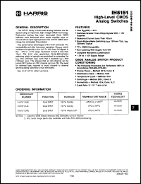 Click here to download IH5150CJE Datasheet