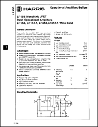 Click here to download LF356J8 Datasheet