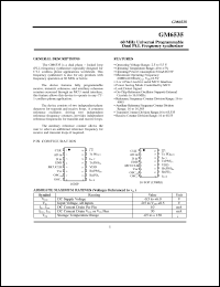 Click here to download GM6535 Datasheet