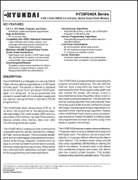 Click here to download HY29F040AC-90I Datasheet