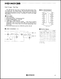 Click here to download HD14013B Datasheet