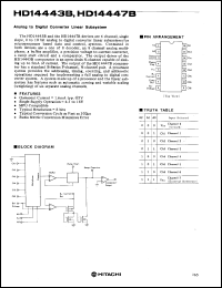 Click here to download HD14443B Datasheet