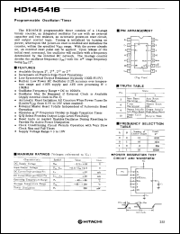 Click here to download HD14541B Datasheet