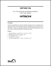 Click here to download HD74HC356 Datasheet